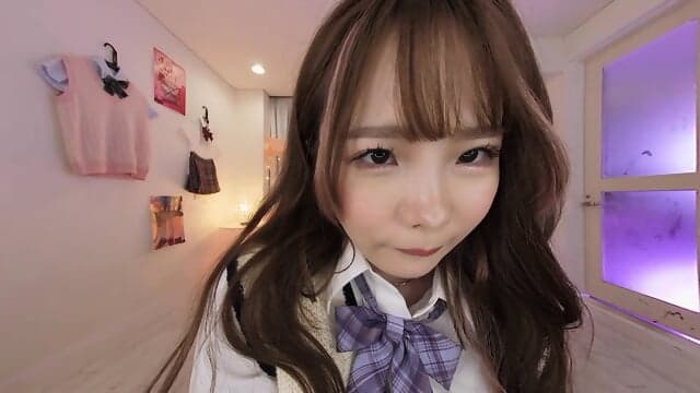 Japanese schoolgirl teen Ichika VR Part1