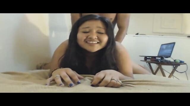 Asian Girl Rides It In Her Ass