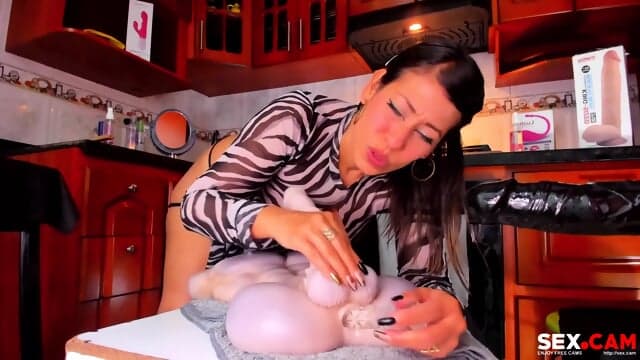 Suck And Put The Dildo In My Sex Toy's Ass