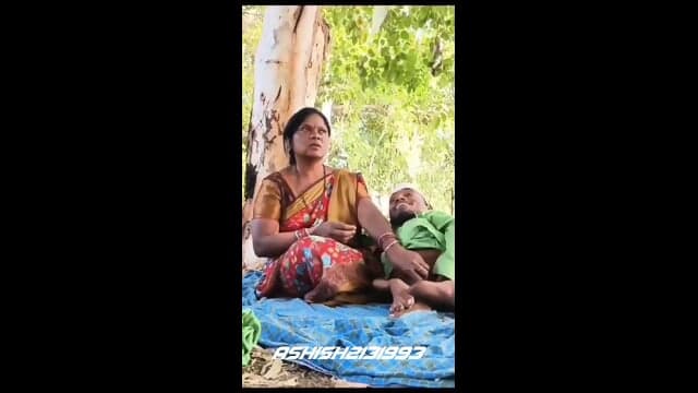 Indian desi paid randi in saree viral outdoor sex with short guy