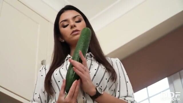 A Cucumber At Home For Krystal
