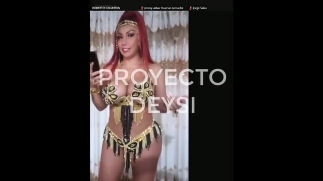 peruvian showgirl deysi