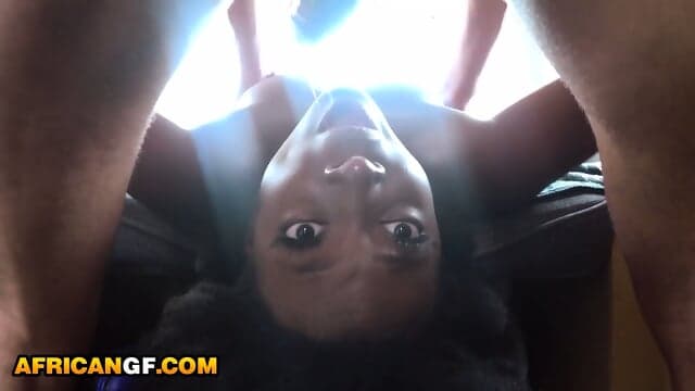 Sexy Natural Tits Black Hottie RAMMED ROUGH By Big White Cock American