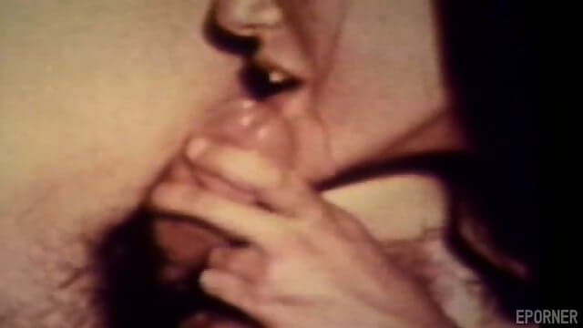 Hot brunette and intense dick sucking
