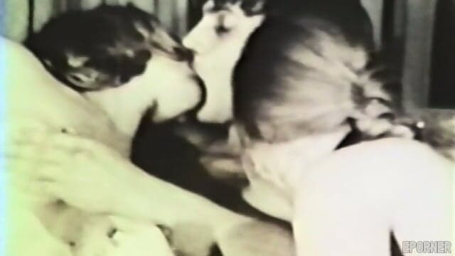 Threesome Fun In Sepia