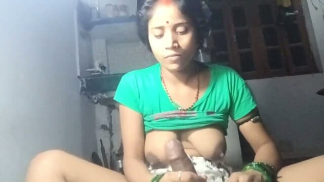 Rinki Bhabhi Fucking With Husband In Green Top