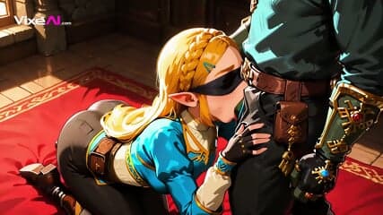 Blindfolded Princess Fucked Deep In AI Cartoon Dungeon (AI Generated)
