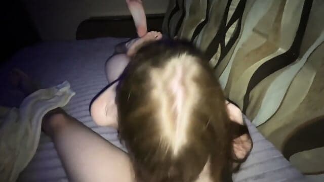 Party POV: Caught Asian Teen, Homemade Blowjob & Fingering