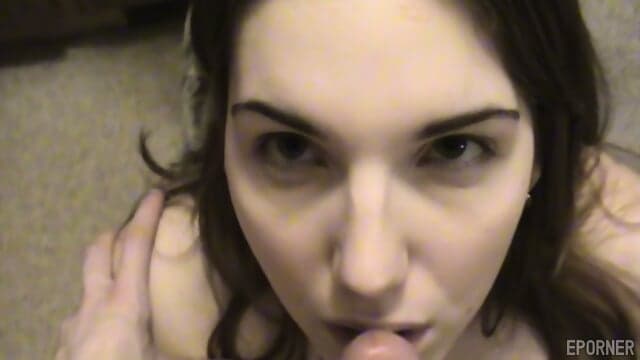 Brunette Girl Takes Dick
