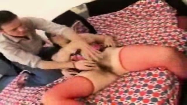 Hairy Pussy gets stuffed