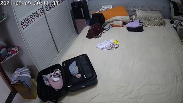 TP Lao Wang came back from a business trip with his daughter-in-law sex  xz