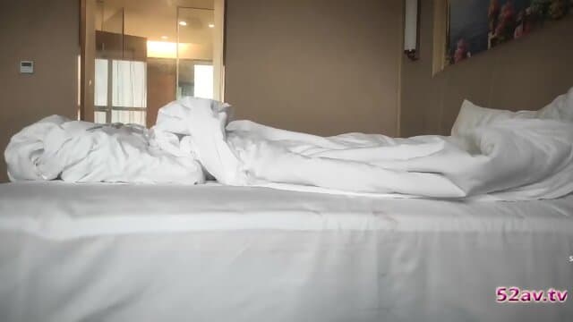 Long-haired wife is on the phone with her husband sex