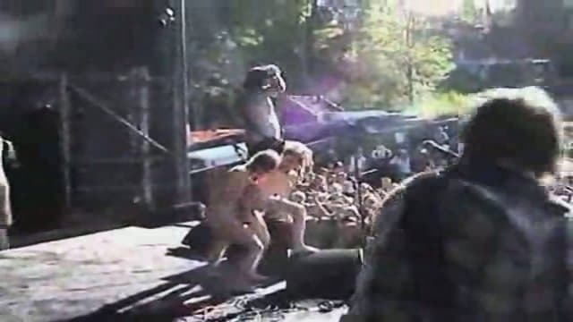 Fuck on stage music ass boobs guitar